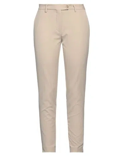 Nina Bianchi Woman Pants Beige Size 32 Polyamide, Elastane