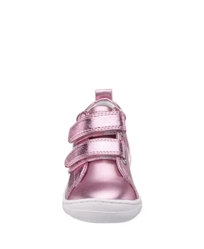 Nina Kids' Big Girls Brinkly Bump Toe Sneakers In Light Pink