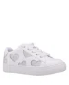 Nina Little Girls Esti Fashion Sneaker In White