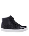 Nina Kids' Big Girls Kula Crystal High Top Sneakers In Black