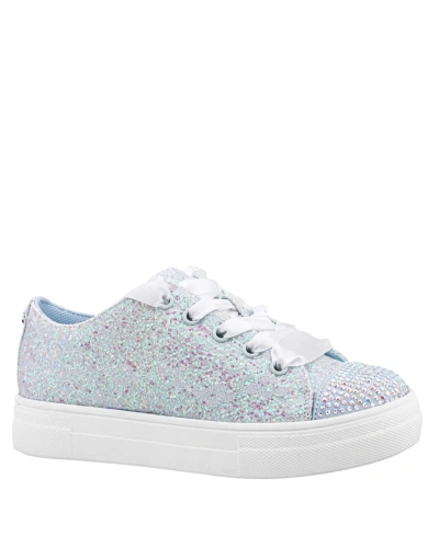 Nina Kids' Big Girls Low Top Sneakers In Light Blue