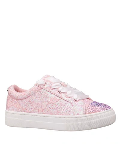 Nina Kids' Big Girls Low Top Sneakers In Light Pink