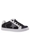 Nina Little Girls Zicky Fashion Sneaker In Black