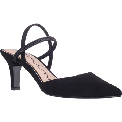 Nina Billie Slingback Pointed Toe Pump In Black