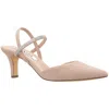 Nina Billie Womens Embellished Man Made Kitten Heels In Multi