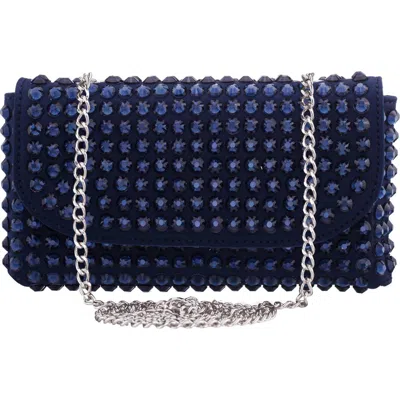 Nina Bixby Clutch In Navy