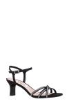 Nina Anna Womens Embellished Open Toe Pumps In Black