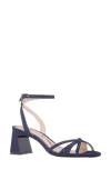 Nina Bracha Ankle Strap Sandal In Blue