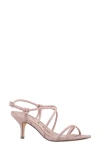 Nina Bright Slingback Sandal In Light Beige