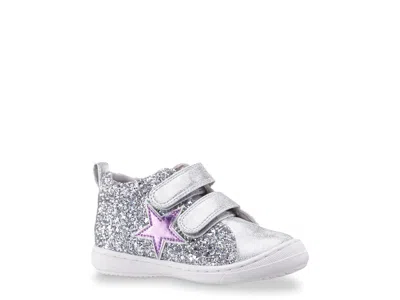Nina Brinkly Sneaker Kids' In Silver Metallic