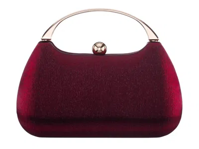 Nina Cailey Clutch In Burgundy