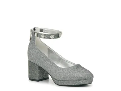 Nina Kids'  Camilla Pump In Black/silver