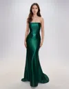 Nina Canacci 6675 Formal Long Prom Fitted Evening Dress In Green
