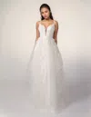 Nina Canacci 6699 Bridal Gown Long Wedding Dress In White