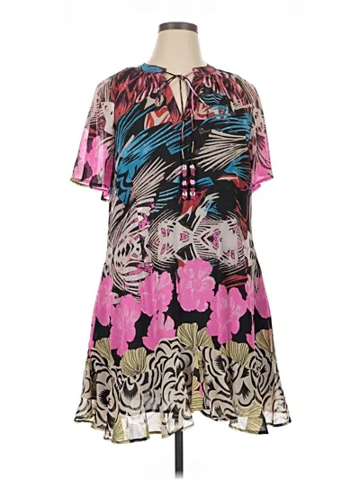 Pre-owned Nina Casual Dress In Pink