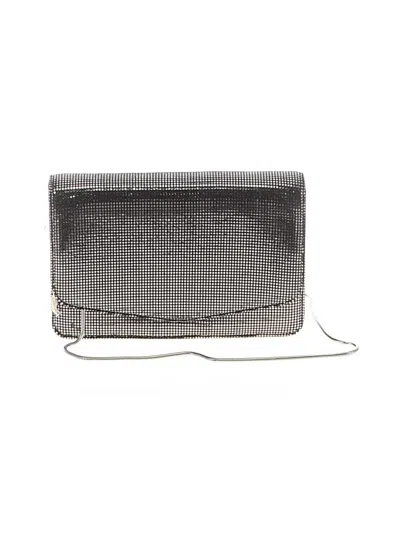 Pre-owned Nina Clutch In Silver