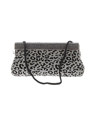 Pre-owned Nina Clutch In Silver
