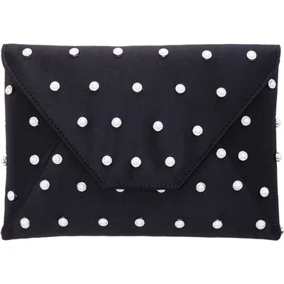 Nina Cole Envelope Clutch In Black