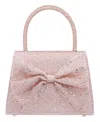 Nina Crystal Magnetic Snap Satchel Bag