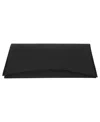Nina Curved Flap Slim Magnetic Clutch In Black
