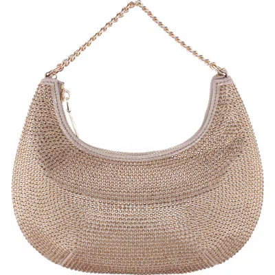 Nina Daryn Chain Top Handle Bag In Gold