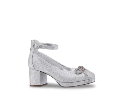 Nina Daylin Pump Kids' In Silver Metallic