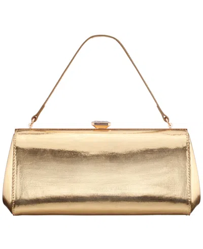 Nina Delsie Vintage Style Doctor Small Frame Handbag In Neutral