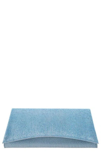 Nina Enid Clutch In Icy Blue