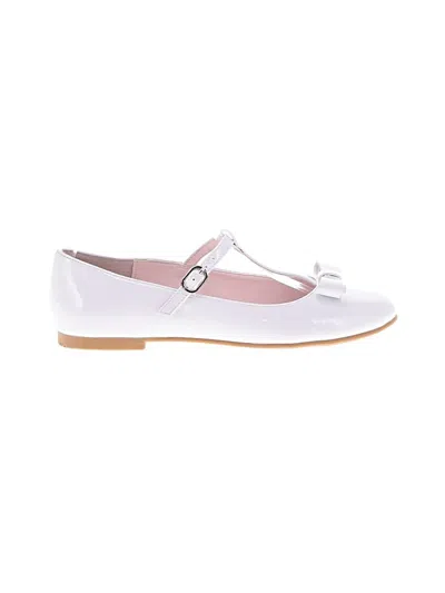 Pre-owned Nina Kids' Flats In White