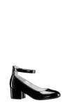 Nina Florious Metallic Flat In Black