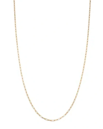 Nina Gilin 14k Yellow Gold Paper Clip Chain Necklace, 32