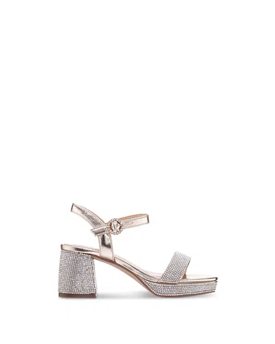 NINA GIRLS' BLOCK HEEL SANDALS - LITTLE KID, BIG KID