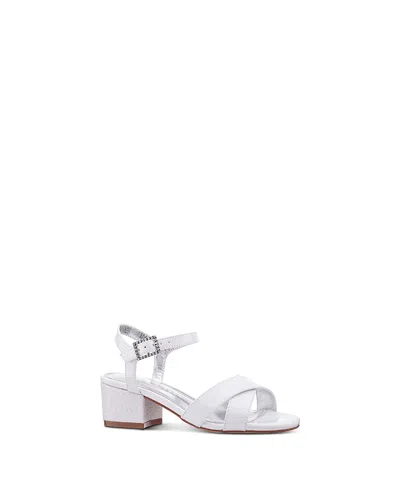 NINA GIRLS' BLOCK HEEL SANDALS - TODDLER