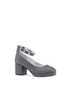 Nina Girls' Camilla Pumps - Little Kid, Big Kid In Black/silver
