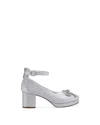 Nina Girls' Daylin Pumps - Little Kid, Big Kid In Silver Glitter