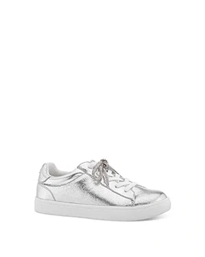 Nina Kids' Little Girls Casual Sneakers In Silver