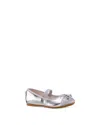 Nina Toddler And Little Girls Casual Ballet Flats In Silver/sil