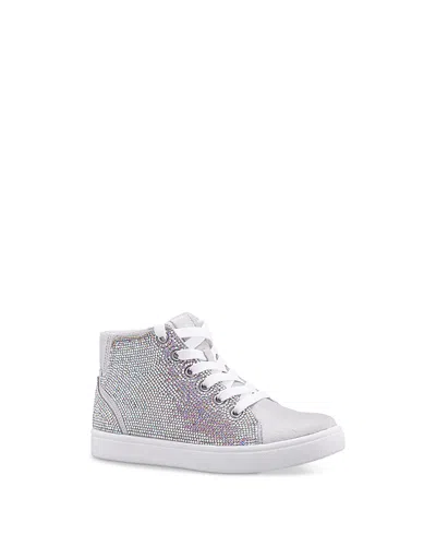 Nina Kids' Girls' Kula T High Top Zip Lace Up Sneakers - Toddler In Multi