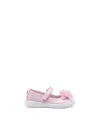 Nina Little Girls Natty Pearlized Round Toe Sneakers In Pink