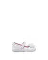 Nina Little Girls Natty Pearlized Round Toe Sneakers In White