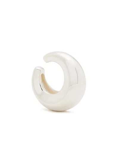 Nina Gordon Concave Small Sterling Silver Ear Cuff