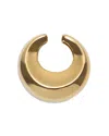 Nina Gordon Large Concave Ear Cuff In Gold
