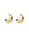 Nina Gordon Mega Cuff Hoop Earrings In Gold