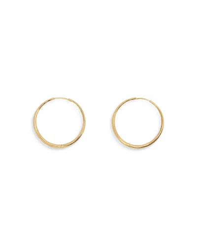 Nina Gordon Momento Large Hoop Earrings In Gold