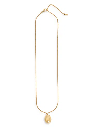 Nina Gordon Nugget Pendant Necklace In 14k Gold Vermeil Sterling Silver, 18-20