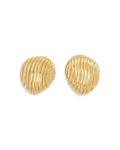Nina Gordon Paloma Dome Earrings In Gold