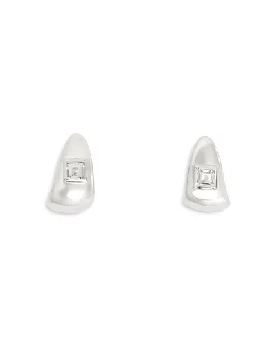 Nina Gordon Rosco Topaz Earrings In Silver