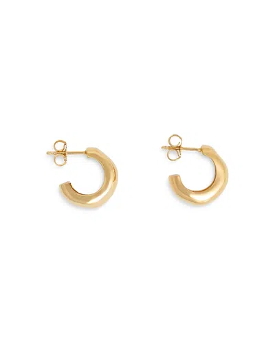 Nina Gordon Sense Hoop Earrings In Gold