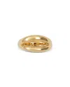Nina Gordon Via Polished Ring In Gold