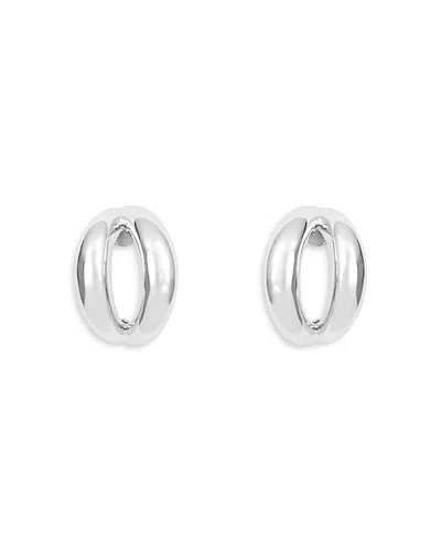 NINA GORDON VIA SMALL OPEN CIRCLE STUD EARRINGS